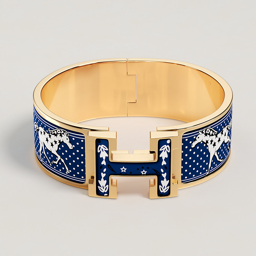 Clic Clac H Cheval de Coeur Bandana bracelet | Hermès USA